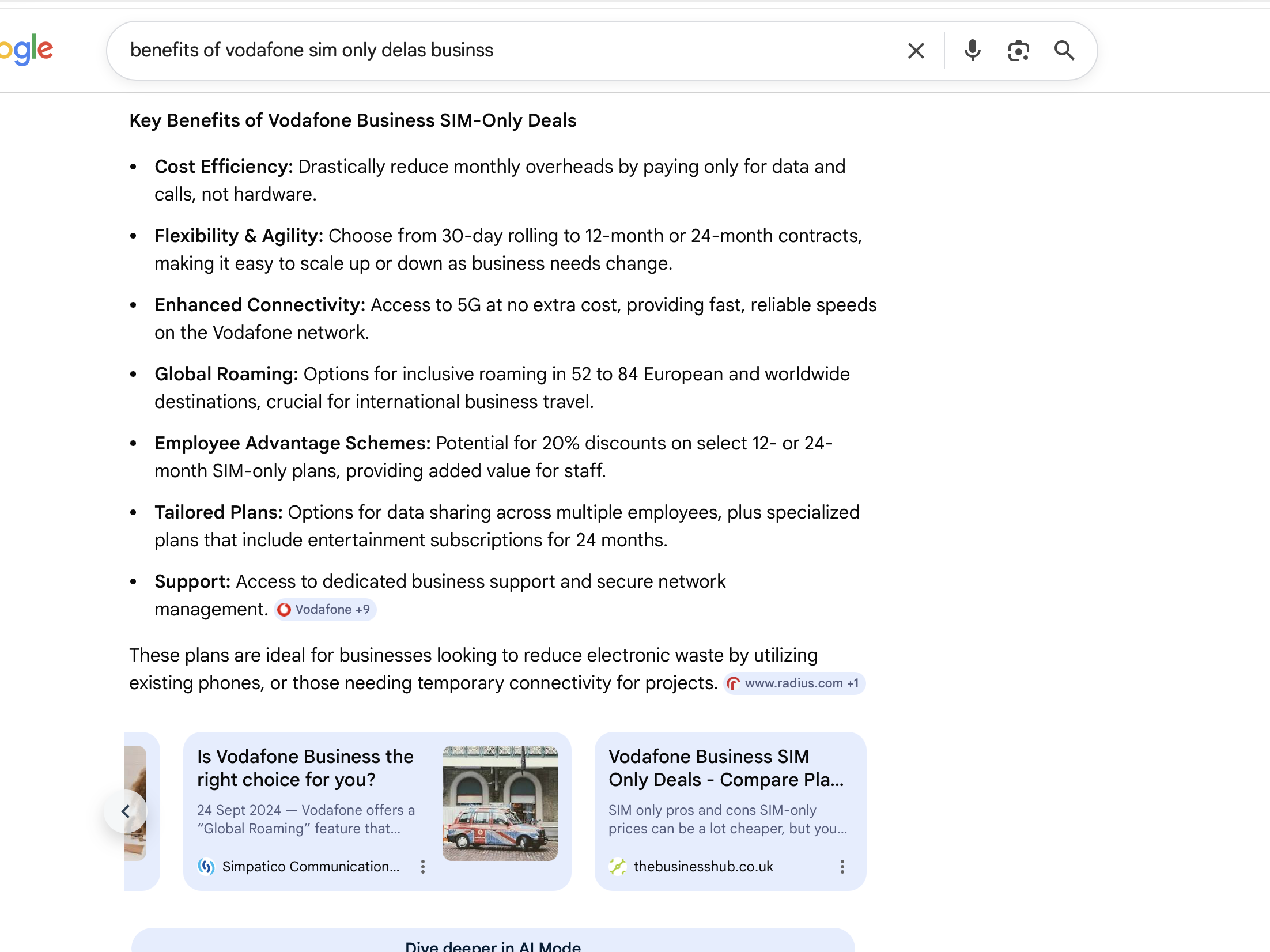 A visual representation of a digital marketing strategy combining traditional SEO elements with AI-driven insights, featuring data points and a search bar with an AI overview snippet.